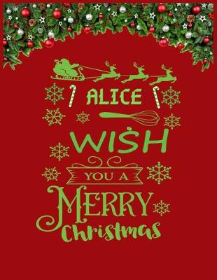 Book cover for ALICE wish you a merry christmas