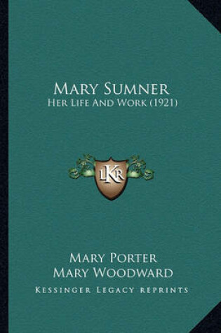 Cover of Mary Sumner Mary Sumner