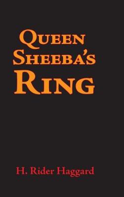Book cover for Queen Sheba's Ring, Large-Print Edition