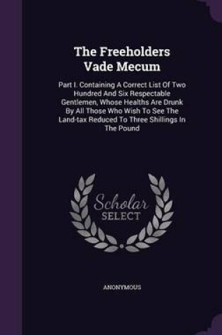 Cover of The Freeholders Vade Mecum