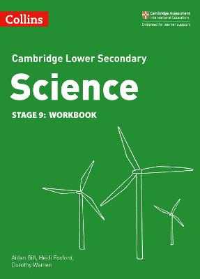 Book cover for Lower Secondary Science Workbook: Stage 9