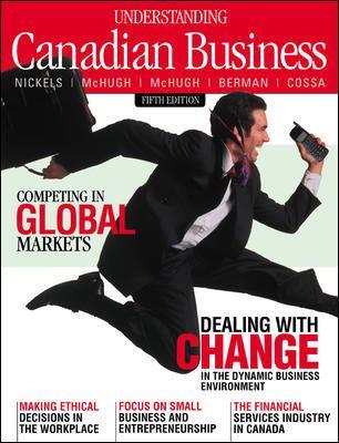 Book cover for Understanding Canadian Business