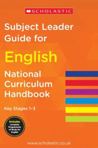 Cover of Subject Leader Guide for English - Key Stage 1-3