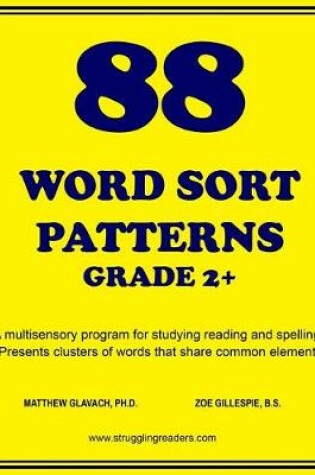 Cover of 88 Word Sort Patterns