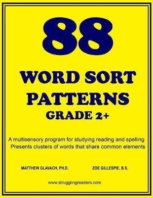 Book cover for 88 Word Sort Patterns