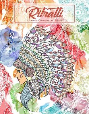 Book cover for Ritratti Libro da Colorare per Adulti 1