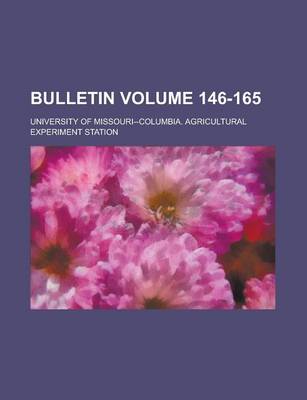 Book cover for Bulletin Volume 146-165