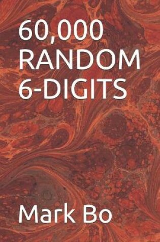 Cover of 60,000 Random 6-Digits