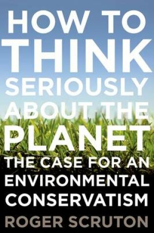 Cover of How to Think Seriously about the Planet