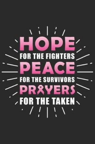 Cover of Hope for the fighters Peace for the survivors Prayers for the taken