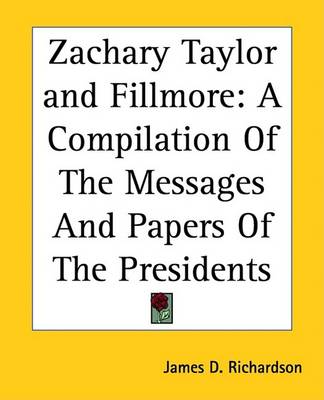 Book cover for Zachary Taylor and Fillmore