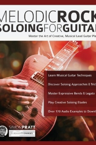 Cover of Melodic Rock Soloing for Guitar