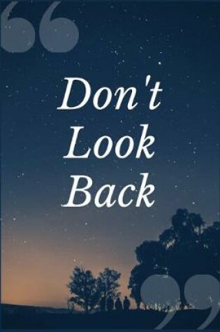 Cover of Don't Look Back