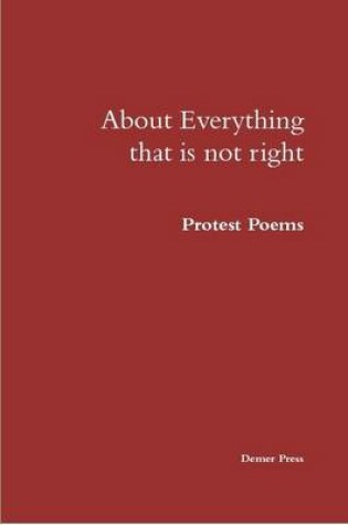 Cover of About Everything / That is Not Right