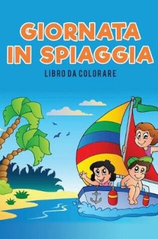 Cover of Giornata in spiaggia libro da colorare