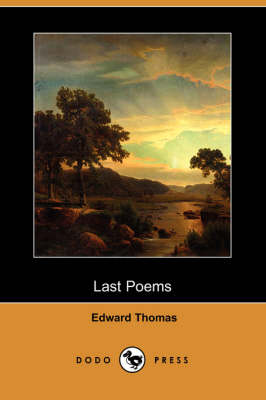 Book cover for Last Poems (Dodo Press)