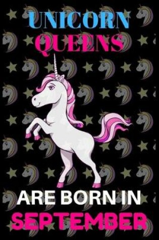 Cover of unicorn queens are born in september