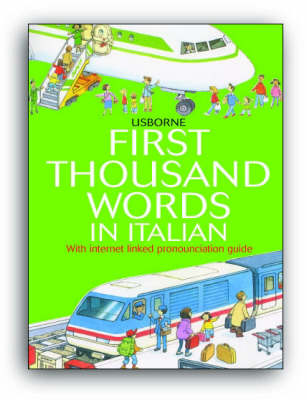 Book cover for First Thousand words in italian Internet-Linked