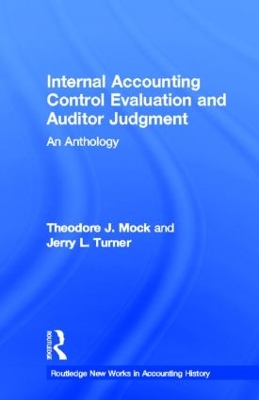 Cover of Internal Accounting Control Evaluation and Auditor Judgement