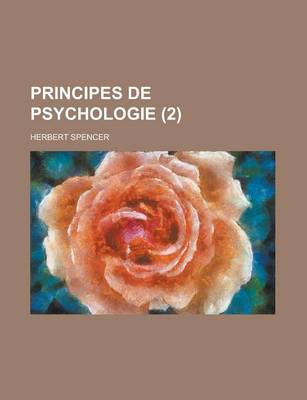 Book cover for Principes de Psychologie (2)