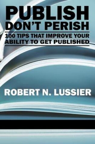 Cover of Publish Don't Perish