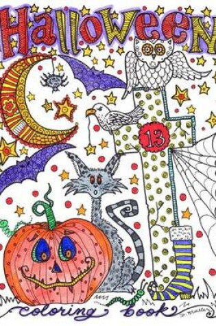 Cover of Halloween Coloring Book