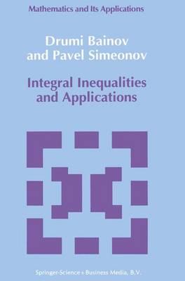 Cover of Integral Inequalities and Applications