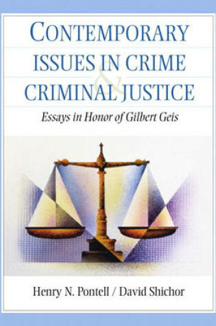 Cover of Contemporary Issues in Crime and Criminal Justice