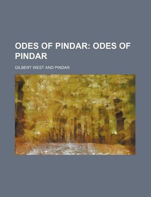 Book cover for Odes of Pindar (Volume 1); Odes of Pindar