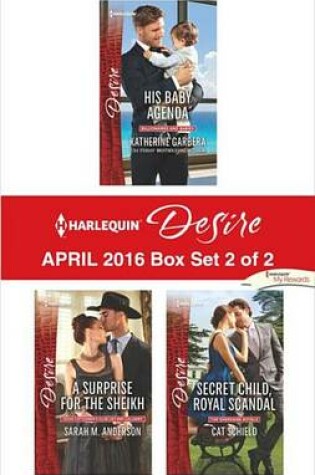 Cover of Harlequin Desire April 2016 - Box Set 2 of 2