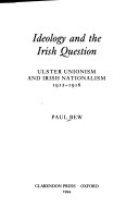 Book cover for Ideology and the Irish Question