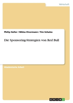 Book cover for Die Sponsoring-Strategien von Red Bull