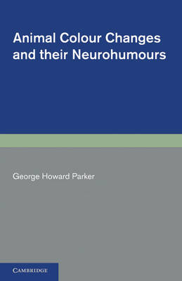 Book cover for Animal Colour Changes and their Neurohumours