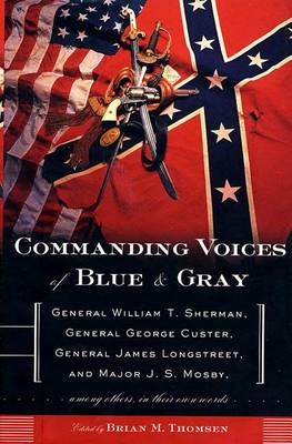 Book cover for Commanding Voices of Blue & Gray