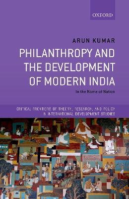 Cover of Philanthropy and the Development of Modern India