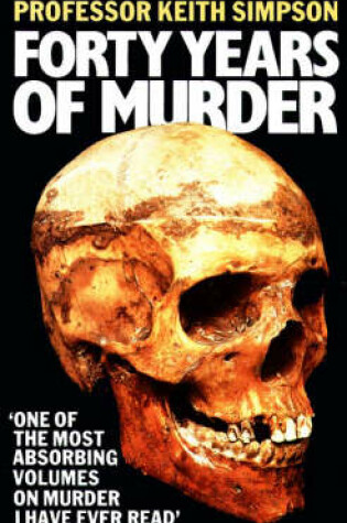 Cover of Forty Years of Murder