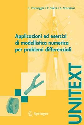 Book cover for Applicazioni Ed Esercizi Di Modellistica Numerica Per Problemi Differenziali
