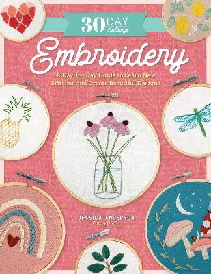 Book cover for 30 Day Challenge: Embroidery