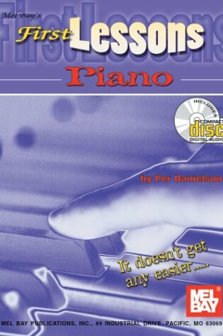 Cover of First Lessons Piano Book/CD Set