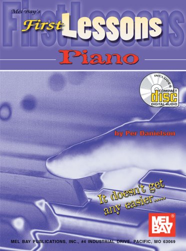 Book cover for First Lessons Piano Book/CD Set