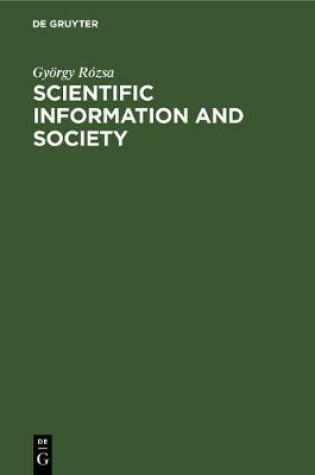 Cover of Scientific Information and Society