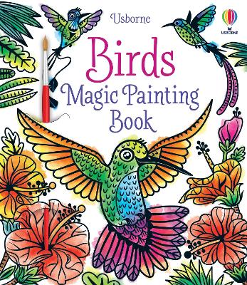 Book cover for Birds Magic Painting Book