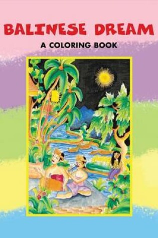 Cover of Balinese Dream Coloring Book