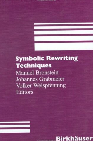 Cover of Symbolic Rewriting Techniques