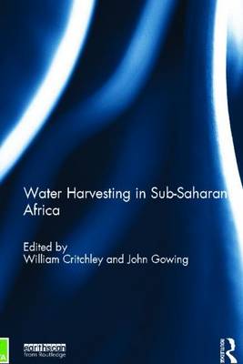 Book cover for Water Harvesting in Sub-Saharan Africa