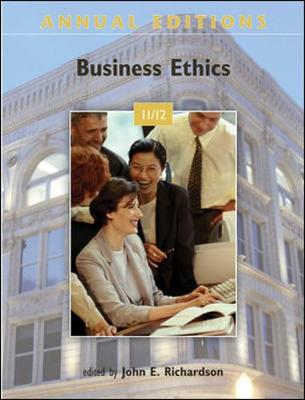 Book cover for Annual Editions: Business Ethics 11/12