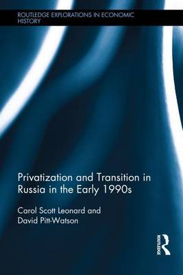 Book cover for Privatization and Transition in Russia in the Early 1990s