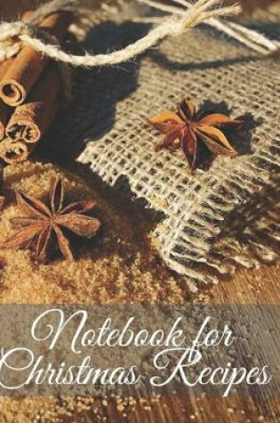 Cover of Notebook for Christmas Recipes