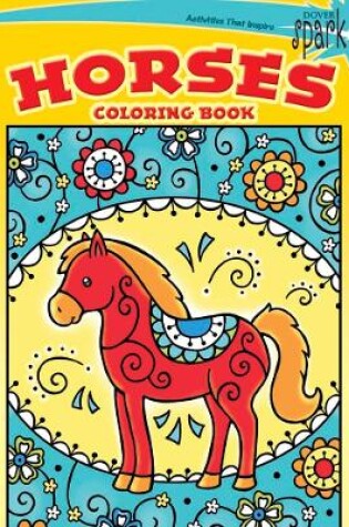 Cover of SPARK -- Horses Coloring Book