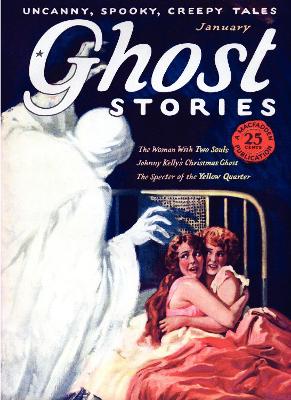 Book cover for Ghost Stories (January 1927)